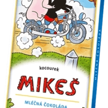 Mléčná čokoláda Mikeš, 80 g